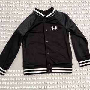 Under Armour Boy’s Fleece Bomber Jacket size 6